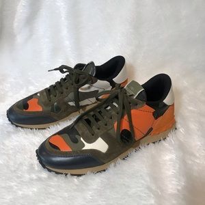 Valentino Garavani Camouflage Rockrunner. Size 42